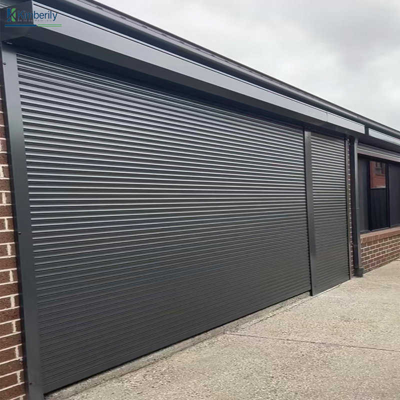 Aluminum Alloy Roller Shutter Door for Villa Apartment Commercial Use Electric Motorized Security Door Modern Design 5 Year