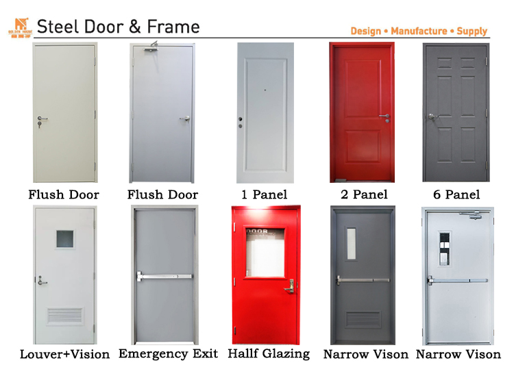 Commercial Steel Door with Vision Lite