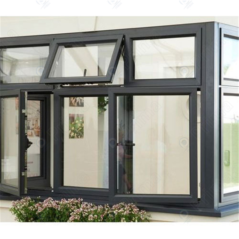 PRIMA Modern Doors and Windows Aluminum Alloy System for House &amp; Hotel Exterior Applications