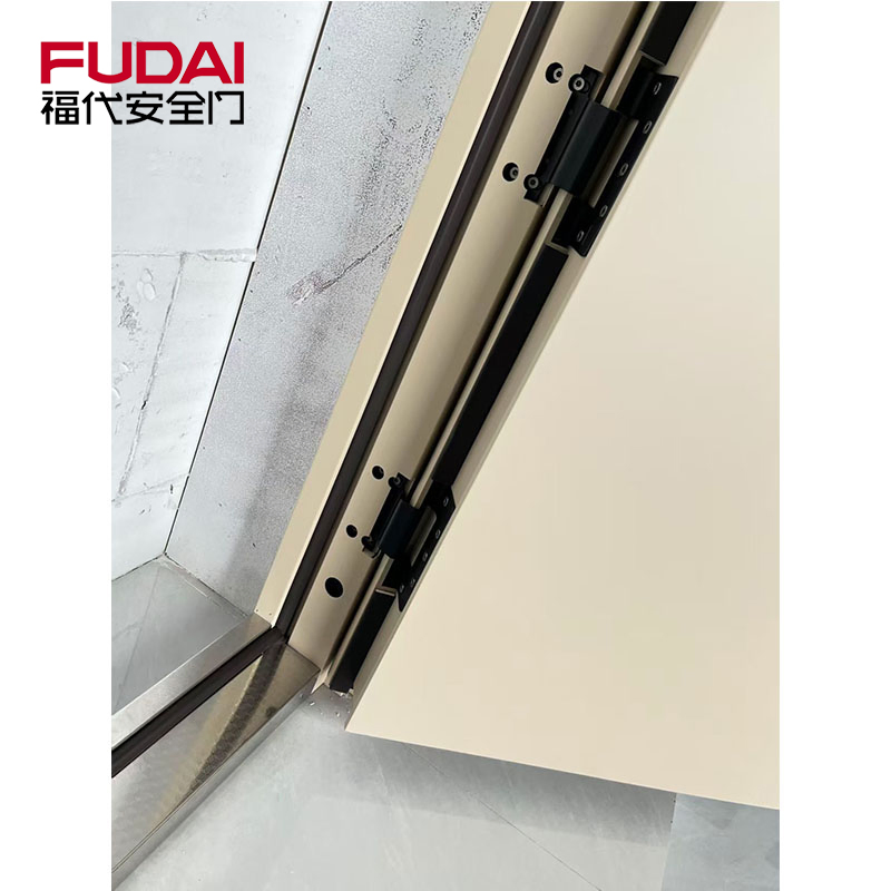 Modern Anti-Theft Security Steel Front Door with Finished Surface for Outdoor Residential Use