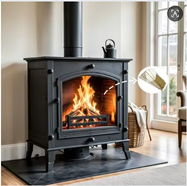 Fireplace View