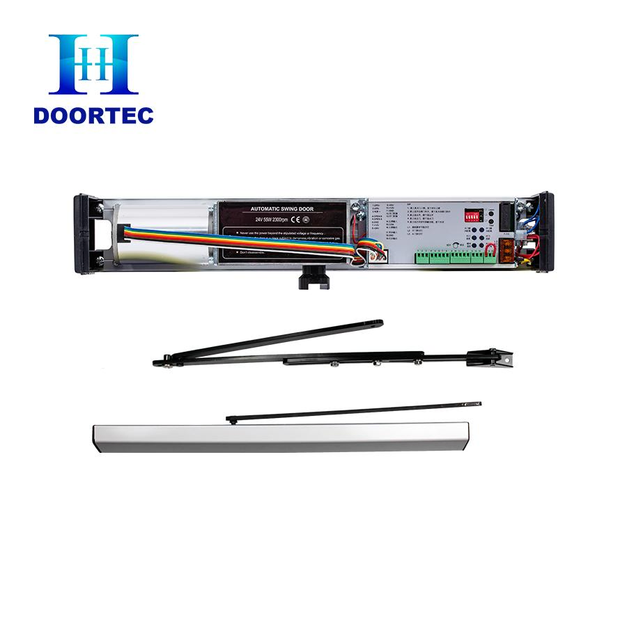 Turtech Automatic Swing Door Sw100slim Full Range Voltage 100kg Lifting Capacity Smart Home Automation