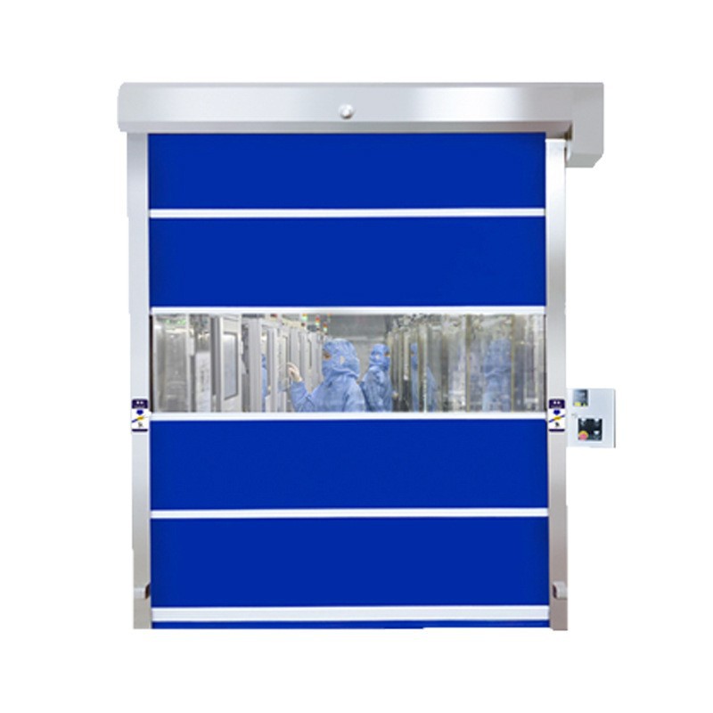 High-Speed PVC Modern Rolling Shutter Door for Clean Room Automatic Lifting Induction Electric Soft Curtain
