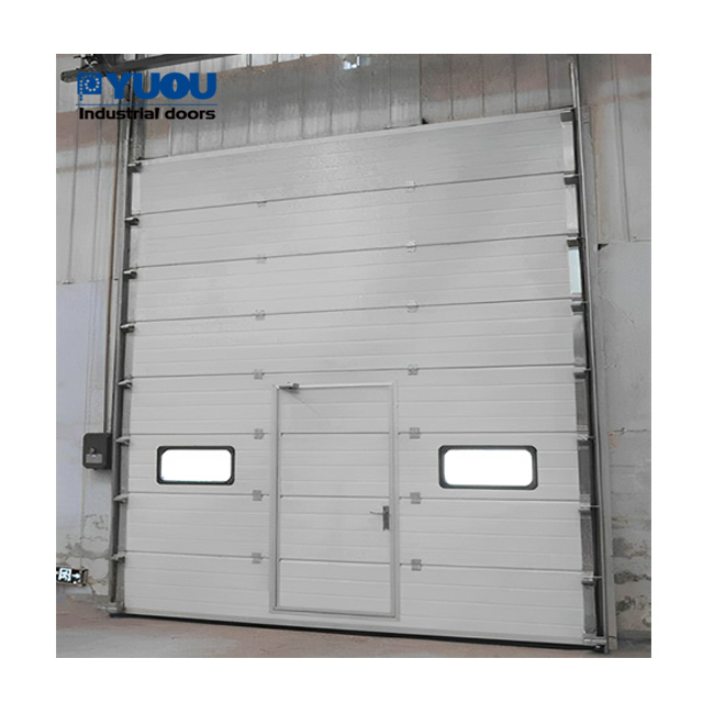 Easy To Install Design Exclusive Drawings Demand Customization Industrial Automatic Sandwich Panel Warehouse Sectional Doors