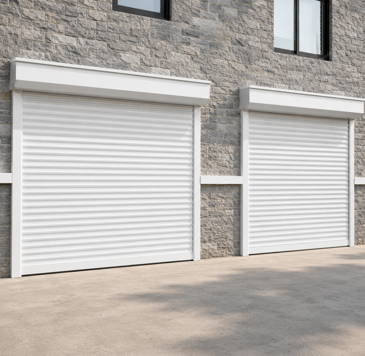 Factory Direct Steel Roller Shutter Door Custom Size Wind Resistant Rolling Door for Warehouse Factory
