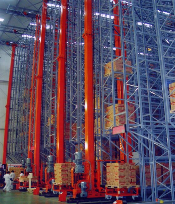 ASRS Racking System Efficiency Logistic Equipment Shuttles Pallet Racking System Warehouse Storage Rack Automated Storage System