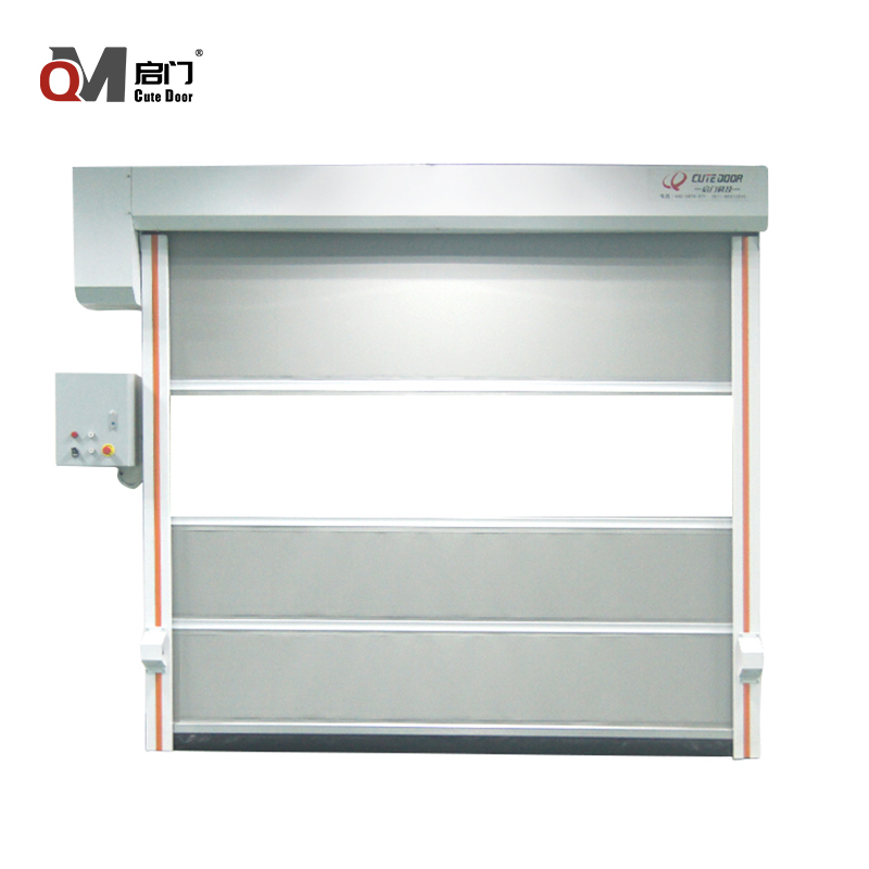 High-Speed PVC Rolling Door for Cold Storage Waterproof Fast Speed Roll-Up Door for Warehouse Logistics Refrigeration Area