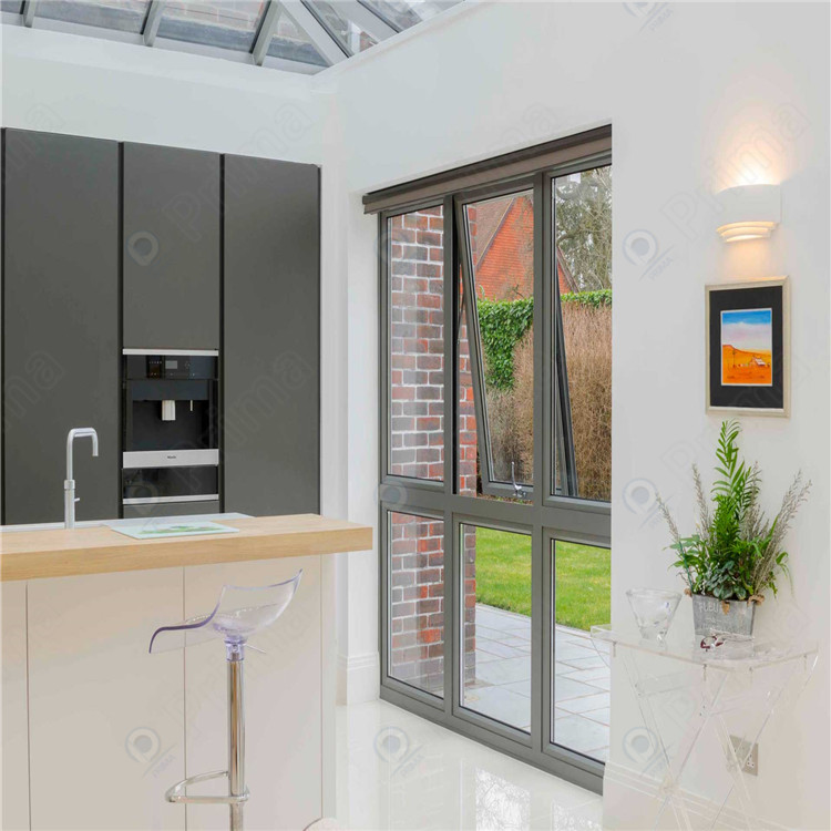 PRIMA Modern Doors and Windows Aluminum Alloy System for House &amp; Hotel Exterior Applications