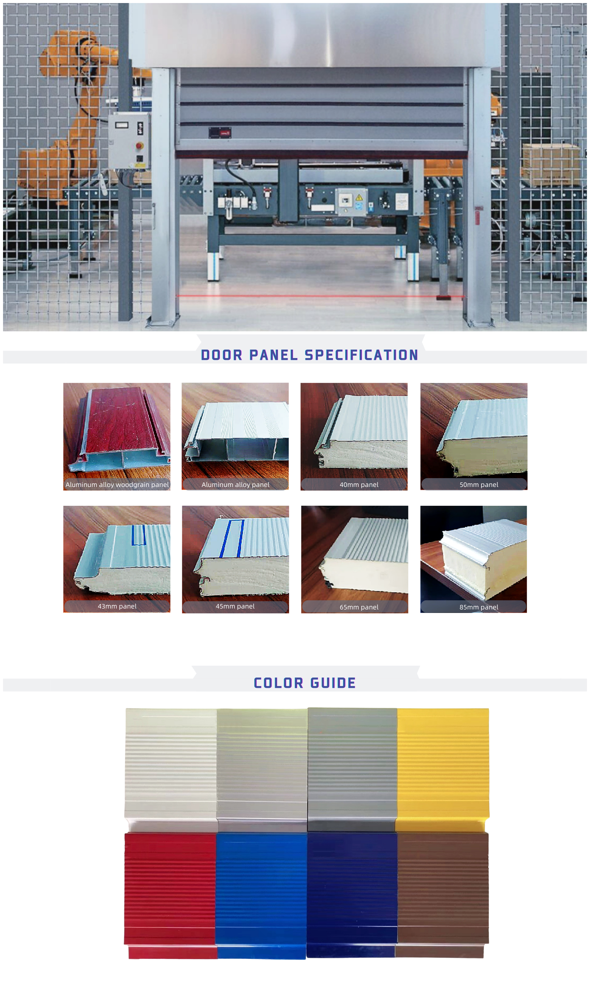 High Speed Door Mechanism