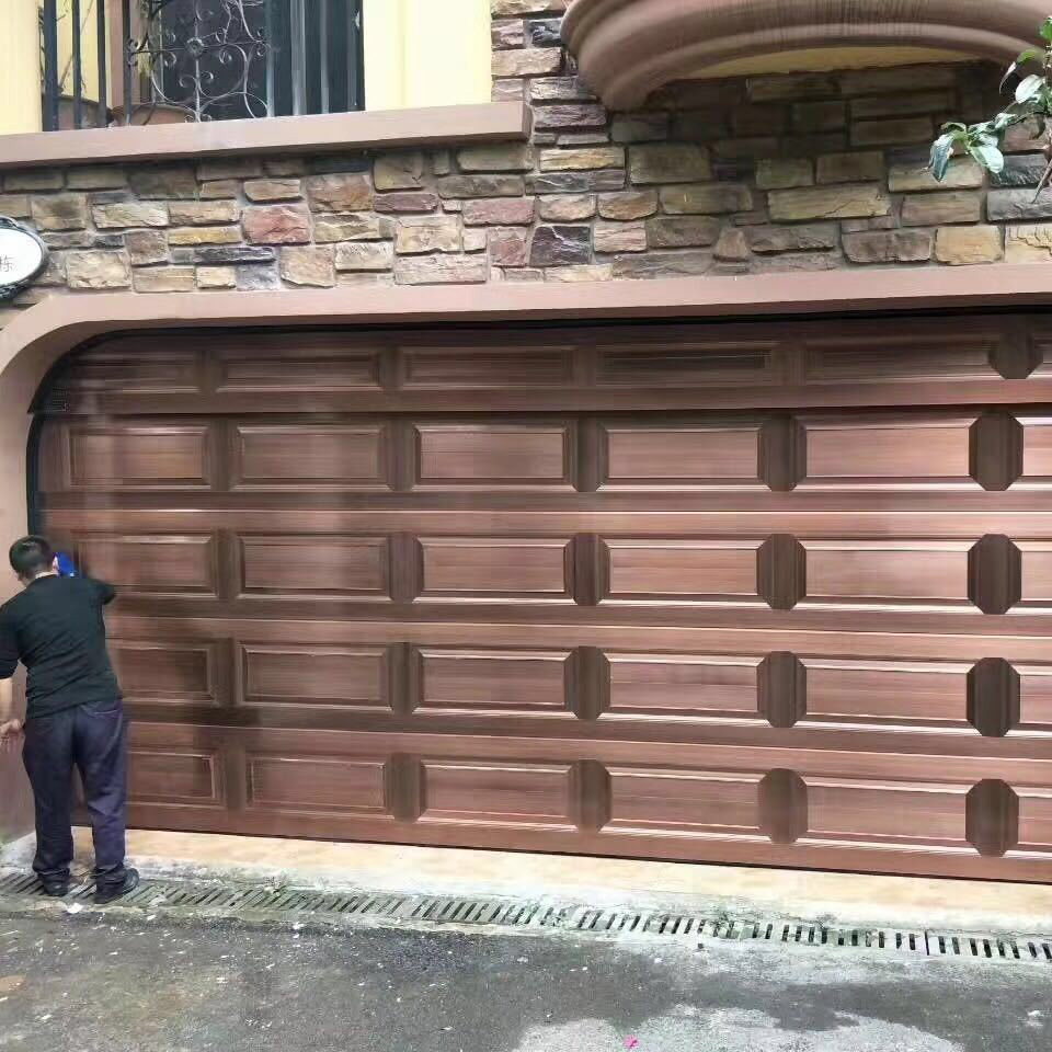ODM OEM Industrial Steel Sectional Overhead Door 3-Year Warranty for Villa Garages Logistics Warehouses Custom Sizes Available