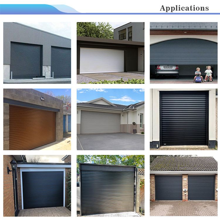 Cheap Aluminum Roll up Garage Door Automatic Sliding Garage Door Roller Shutter Door