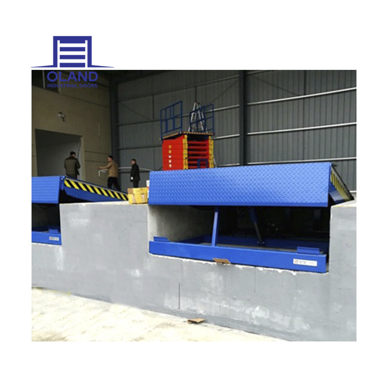 Logistics Center Factory Price 6~15 Ton Container Forklift Loading Dock Equipment Lift Ramp Hydraulic Dock Leveler