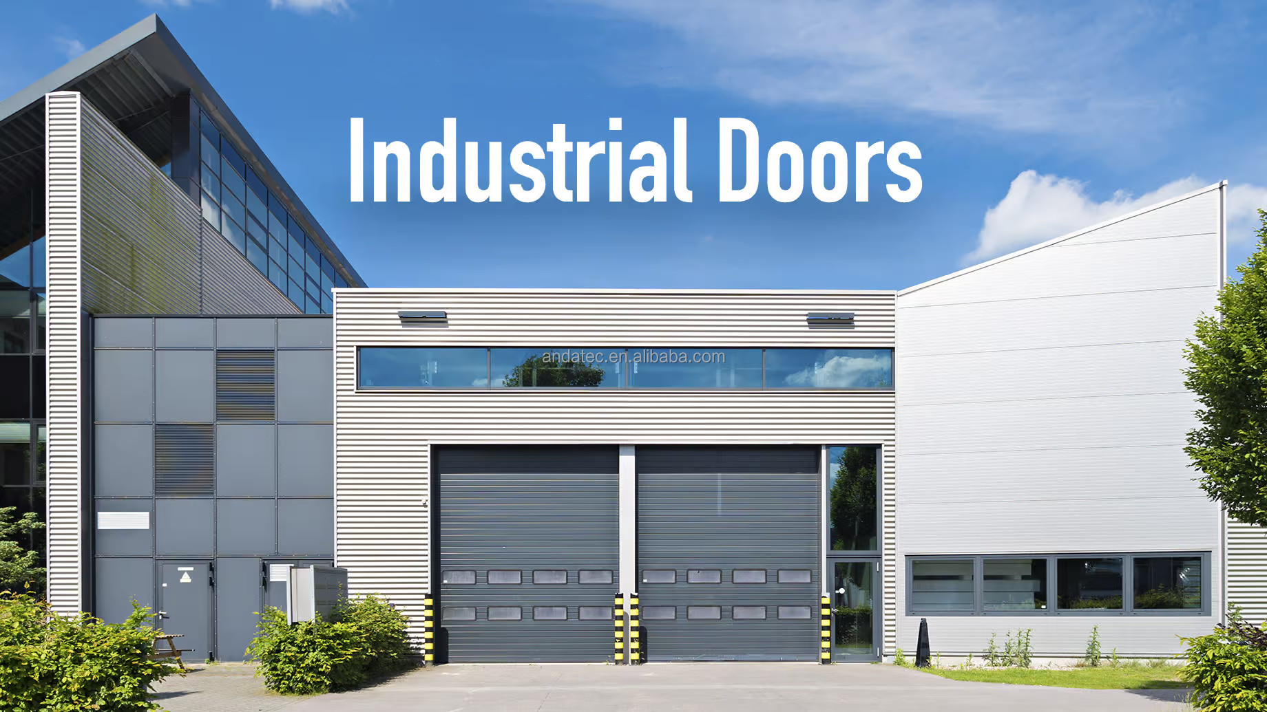 Sectional industrial doors