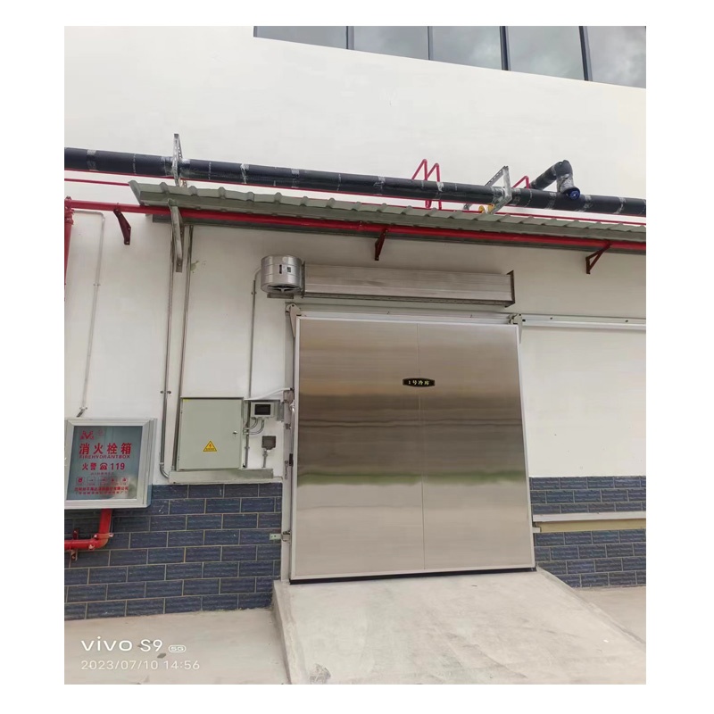 Electric Walk-in Cooler Cold Room Insulation Panel Sliding Door Copeland Engine Pump For Cold Storage BEIS 3 Year Warranty