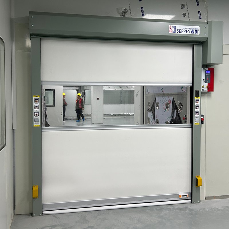 Smart Sensor Fast Action Door with Low Noise Operation for Automation Workshops