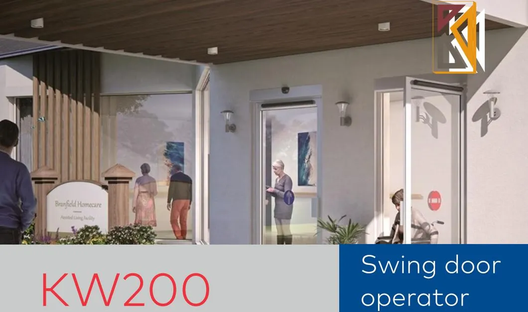 Automatic Swing Door System for Hospital Manual Swing Door
