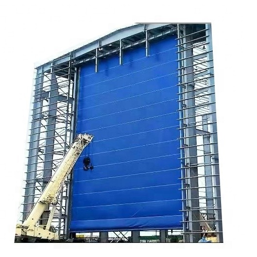 Large Industrial Foldable PVC Aircraft Hangar Door for Airport &amp; Commercial Use Wuxi Shelter
