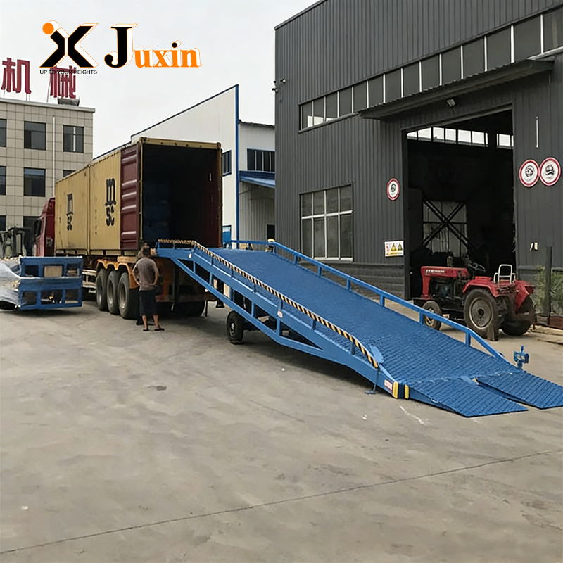 CE ISO Dual Approved 6-15T Heavy Duty Mobile Loading Ramp Hydraulic Dock Equipment