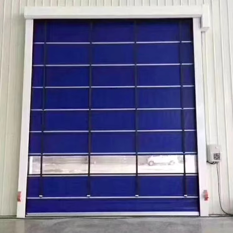 Customized Stainless Steel Fire Rated 4hr Roller Shutter Doors for Warehouses Workshops Forklift Access Remote Controlled Doors