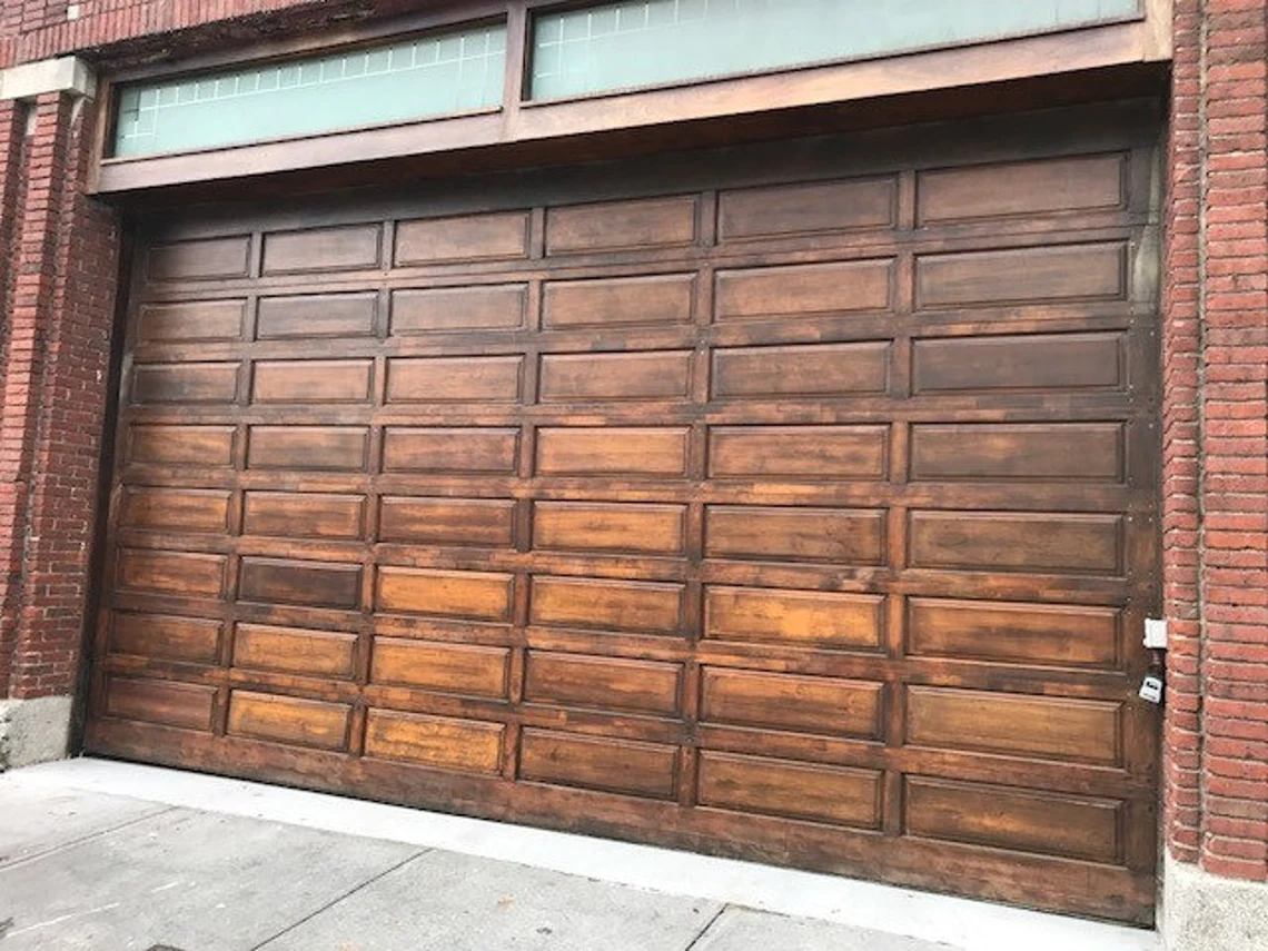Custom Aluminum Automatic Garage Door Sectional Remote-Controlled Motorized Driveway Garage Doors