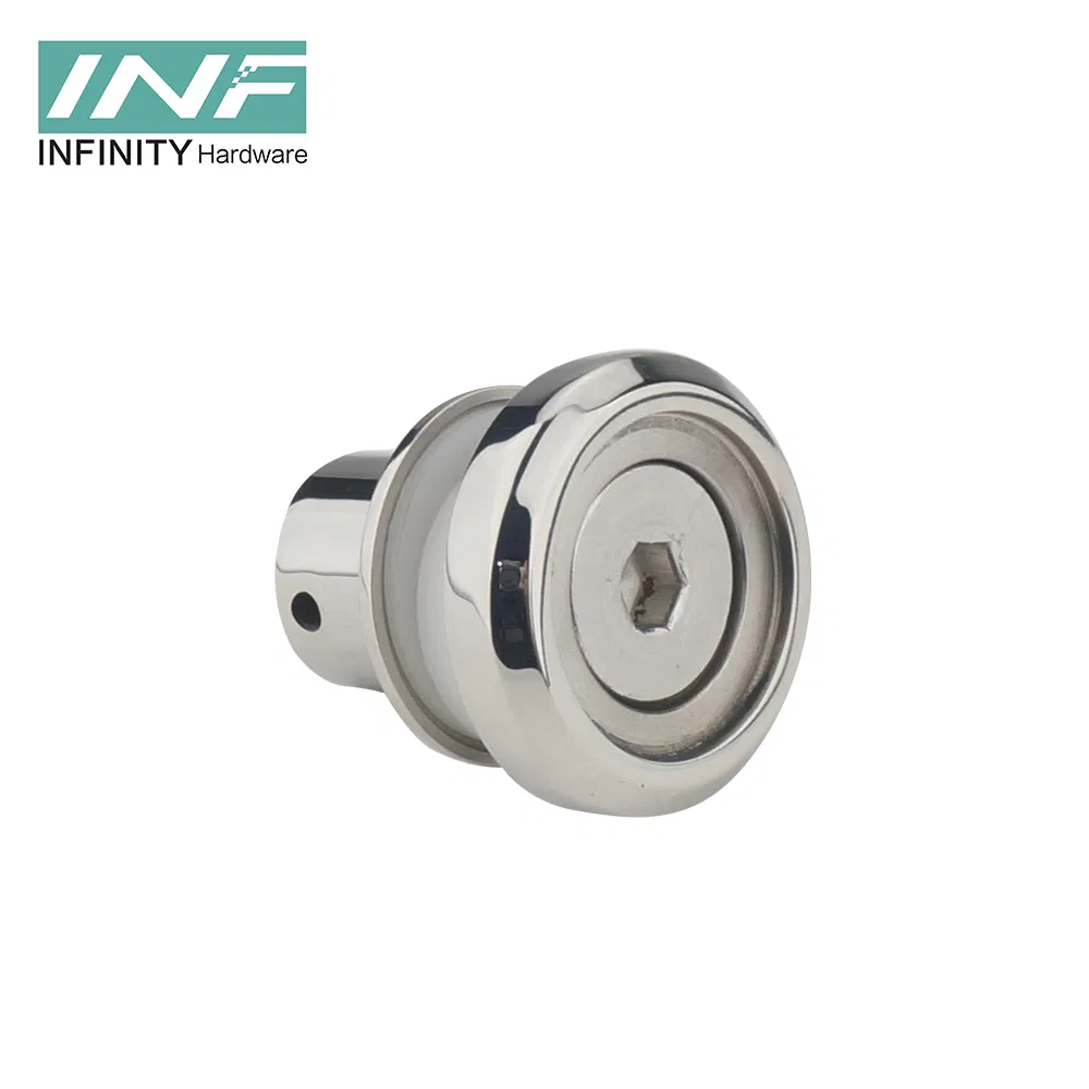 Hot Sale Modern Luxury Brass Hardware Glass Gliding Door System 304 Stainless Steel Glass Sliding Door Roller Fitting