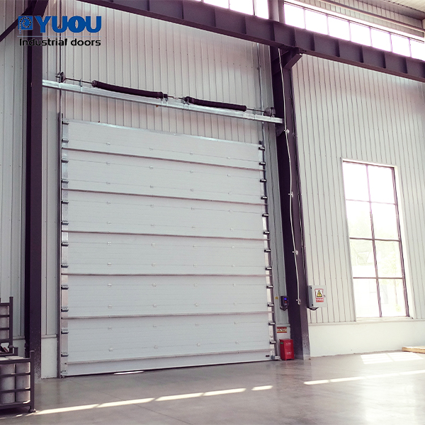 Host Sale Price Friendly Industrial Automatic Lifting Workshop Sectional Garage Door