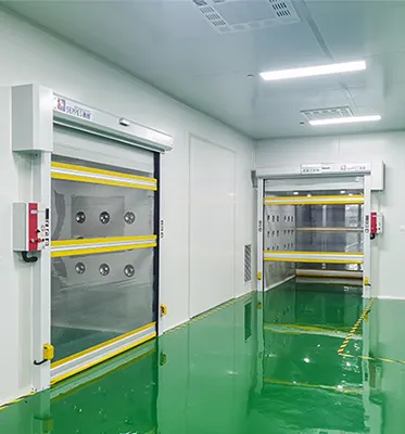 Wind-Resistant High Speed Door with Smart Automation for Large Warehouse and Factory Entrances