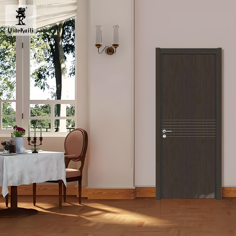 China Factory Waterproof Fireproof Interior House WPC Fire Rated Doors For Home