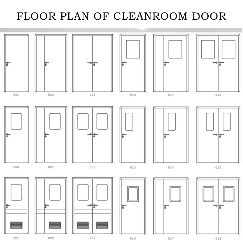 Cleanroom Double Door