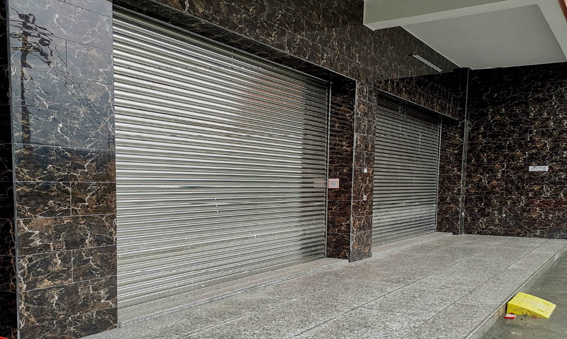 Smart Electric Vertical Roller Shutter Door Automation System