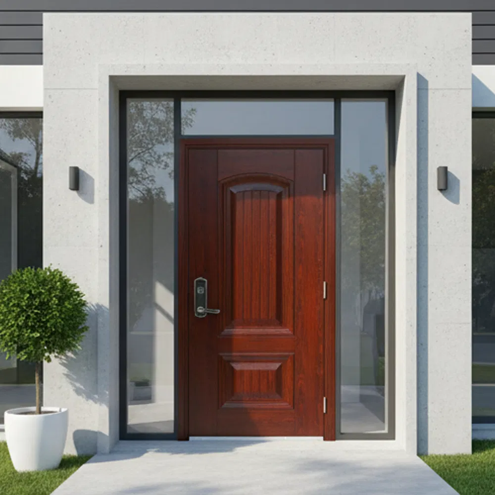 Stylish and Durable Main Entrance Steel Door Solutions