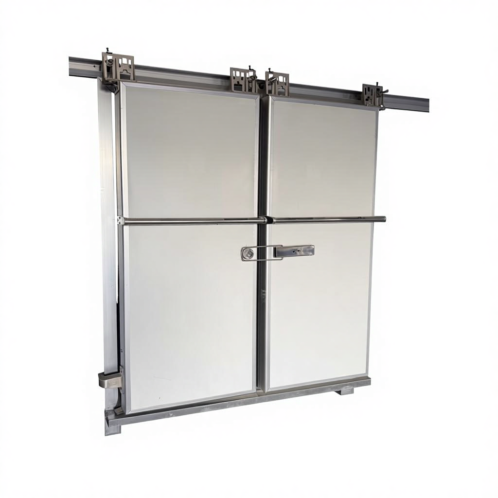 Manufacturer's Efficient and Energy-saving Classic Cold Storage Door Polyurethane Insulation Customized Cold Storage Room Door