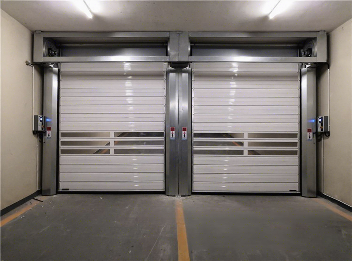Turbine High-Speed Rolling Shutter Door Aluminum Alloy Modern Security Design Finished Surface for Wine Cellar Hotel &amp; Farmhouse