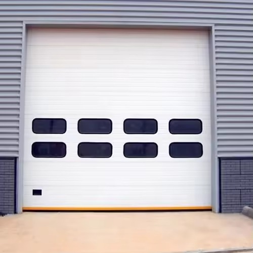 Automatic Modern Industrial Overhead Thermal Insulated Vertical Lifting Steel Sliding Sectional Sectional Overhead Door