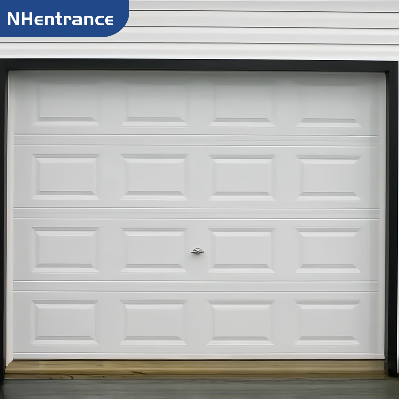 Automatic Electric Sectional Residential Garage Door with Hot Sale High Strength Design and Remote Control Garage Door