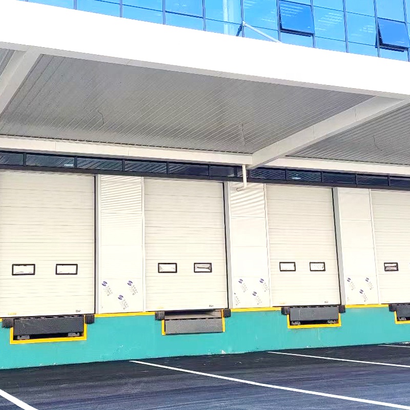 Cutedoor Modern Industrial Fire-Rated CE Certified Windproof Electric Side Opening Warehouse Door Aluminum Alloy QT-01 60 DBA 1