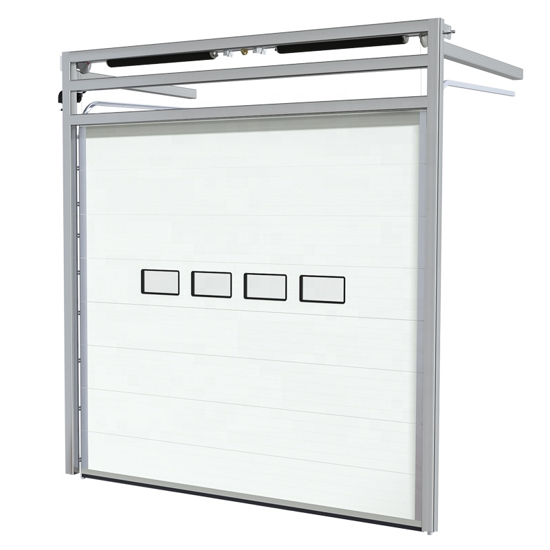 High Quality Industrial Garage Door Steel Sectional Overhead Lifting Door Commercial Sliding Exterior Garage Door