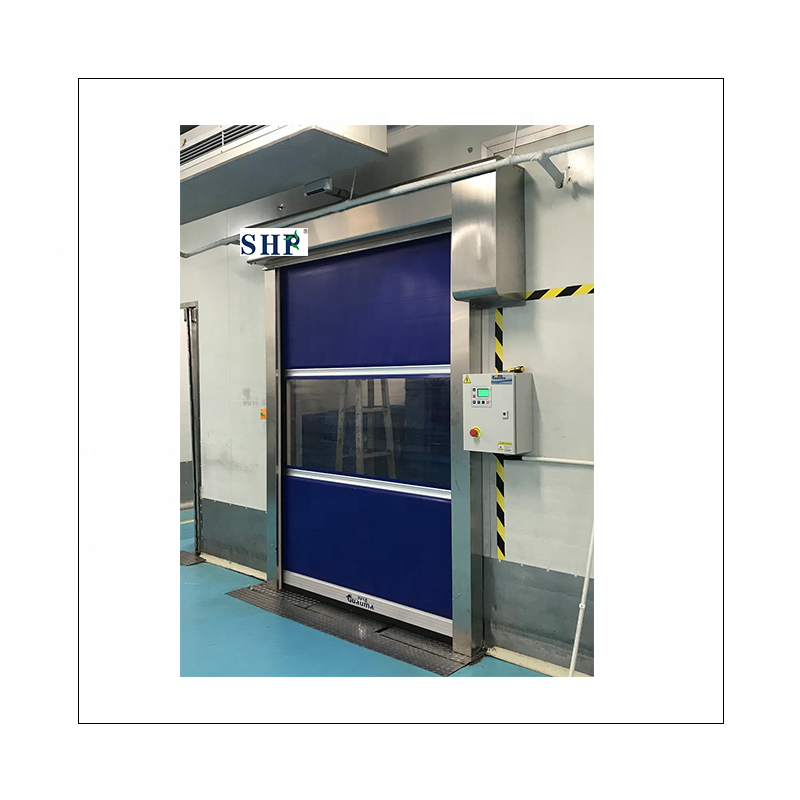 Suzhou Factory High Quality Pvc High Speed Door / Fast Shutter Door for Workshop Use