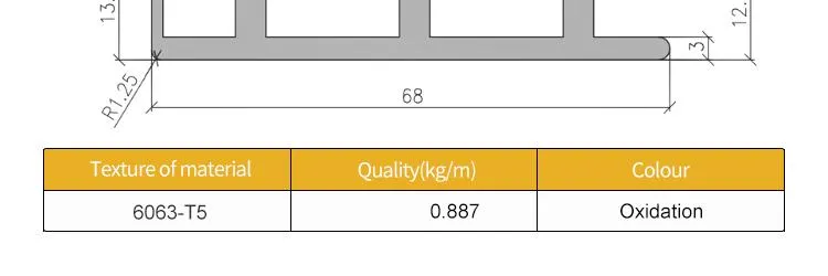 Aluminum Sliding Door Track System Specifications