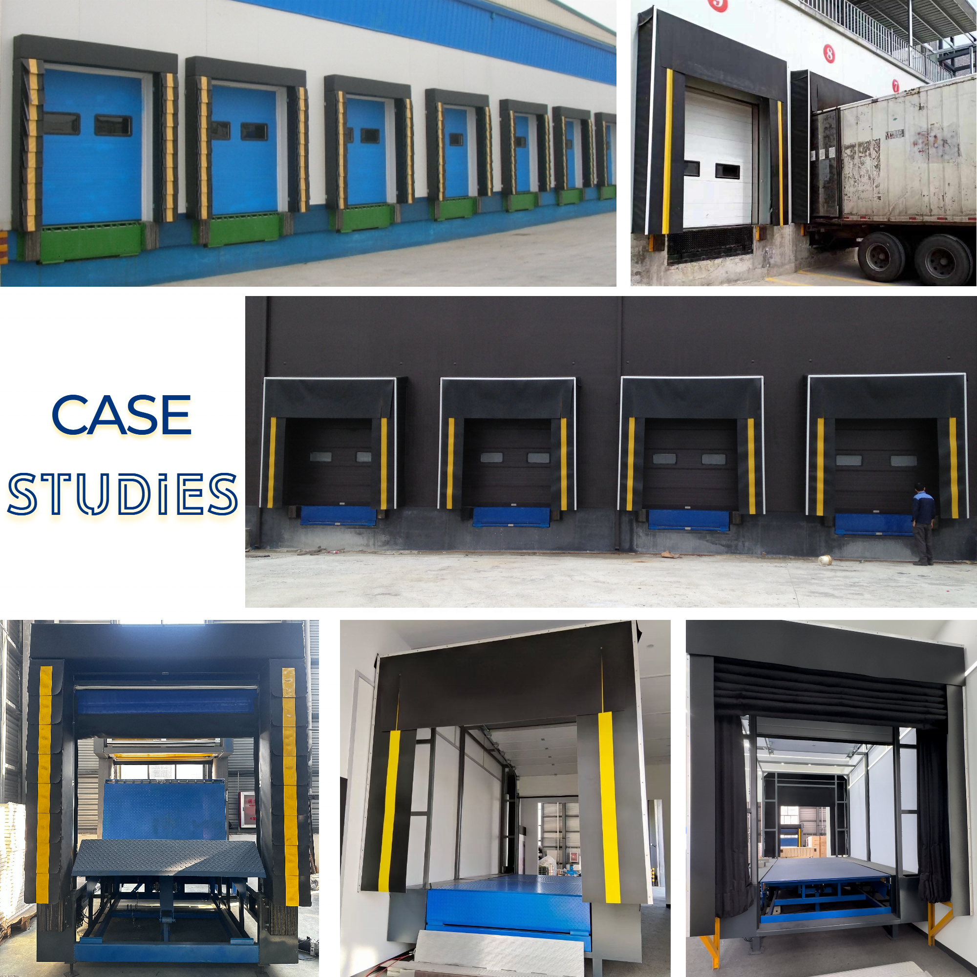 Wholesale Complete Set of Loading and Unloading Equipment for Hotels Includes New Loading Dock Leveller and Shelter Dock Seal