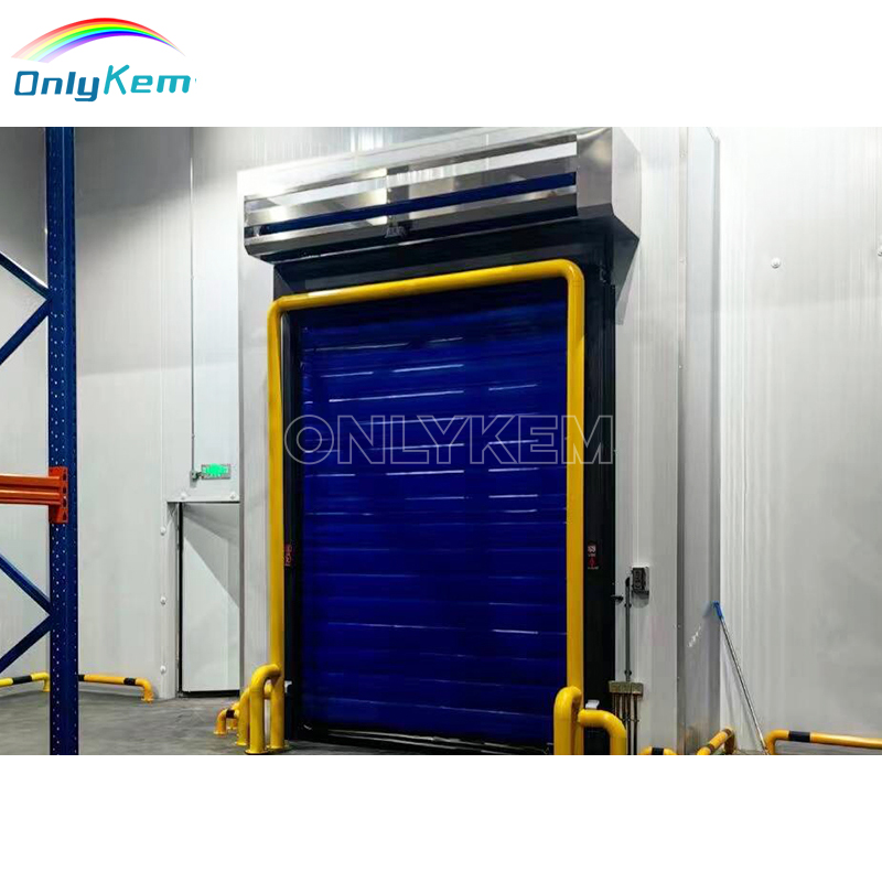 Insulated Walk-In Freezer Cold Storage Door with Durable Sealing and Energy-Saving Thermal Protection Design