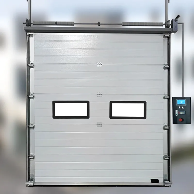 Advanced Smart-Control Industrial Garage Door for Logistics Automation