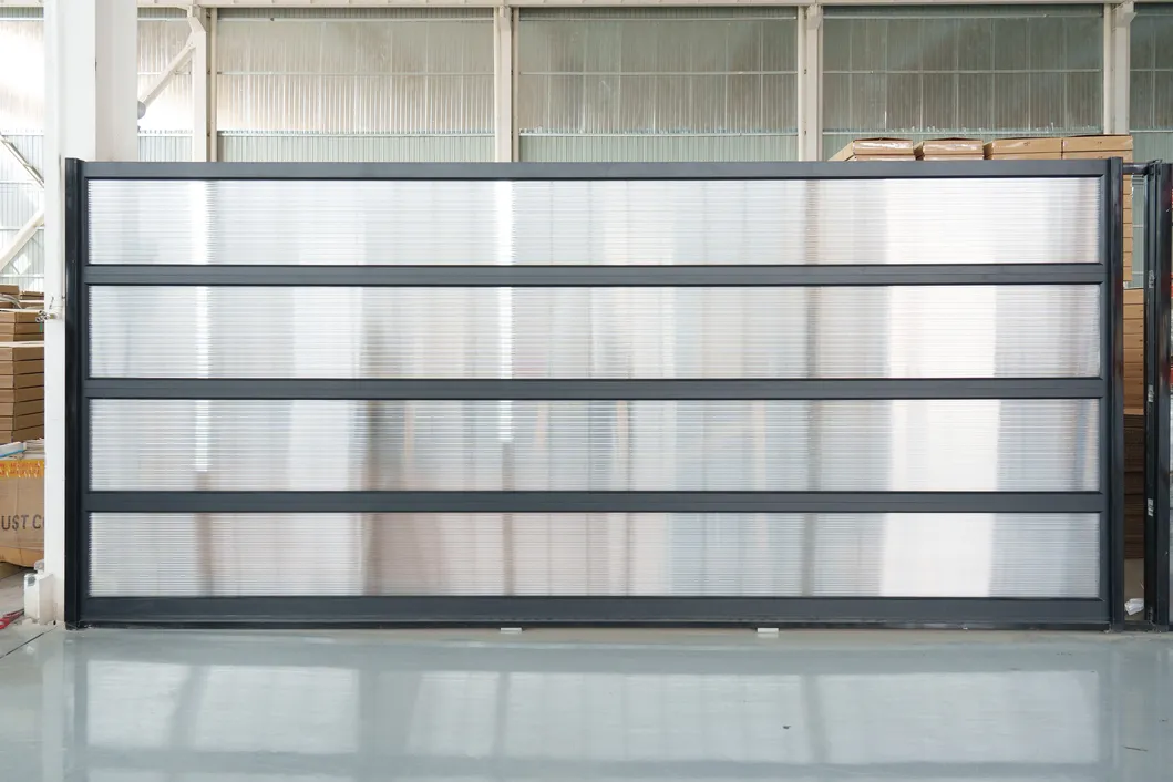 Aluminum Glass Garage Door Exterior