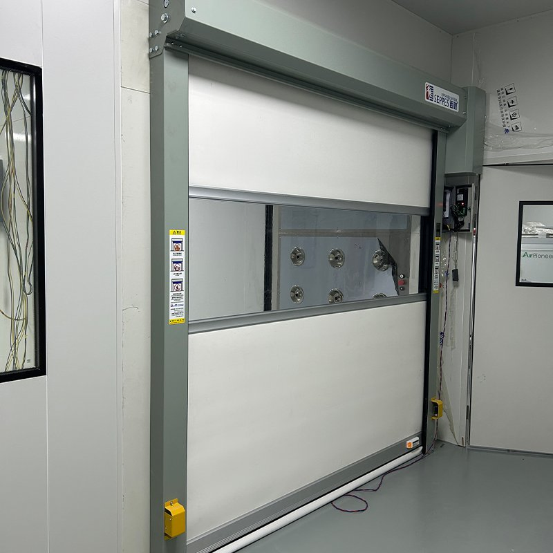 Smart Sensor Fast Action Door with Low Noise Operation for Automation Workshops