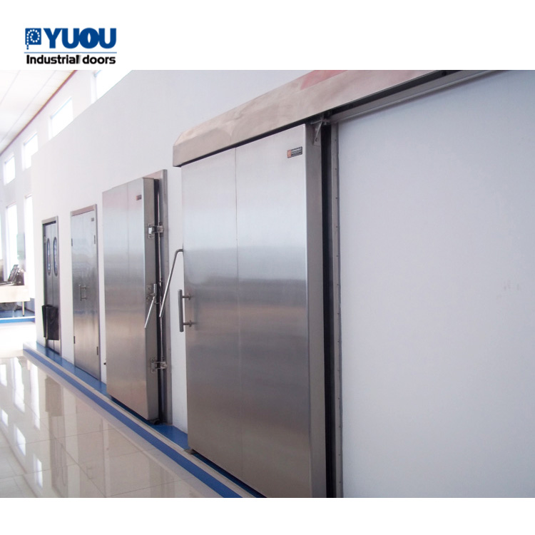 Sliding or Swing Best Thermal Insulation Sandwich Panel Cold Storage Cool Room Doors