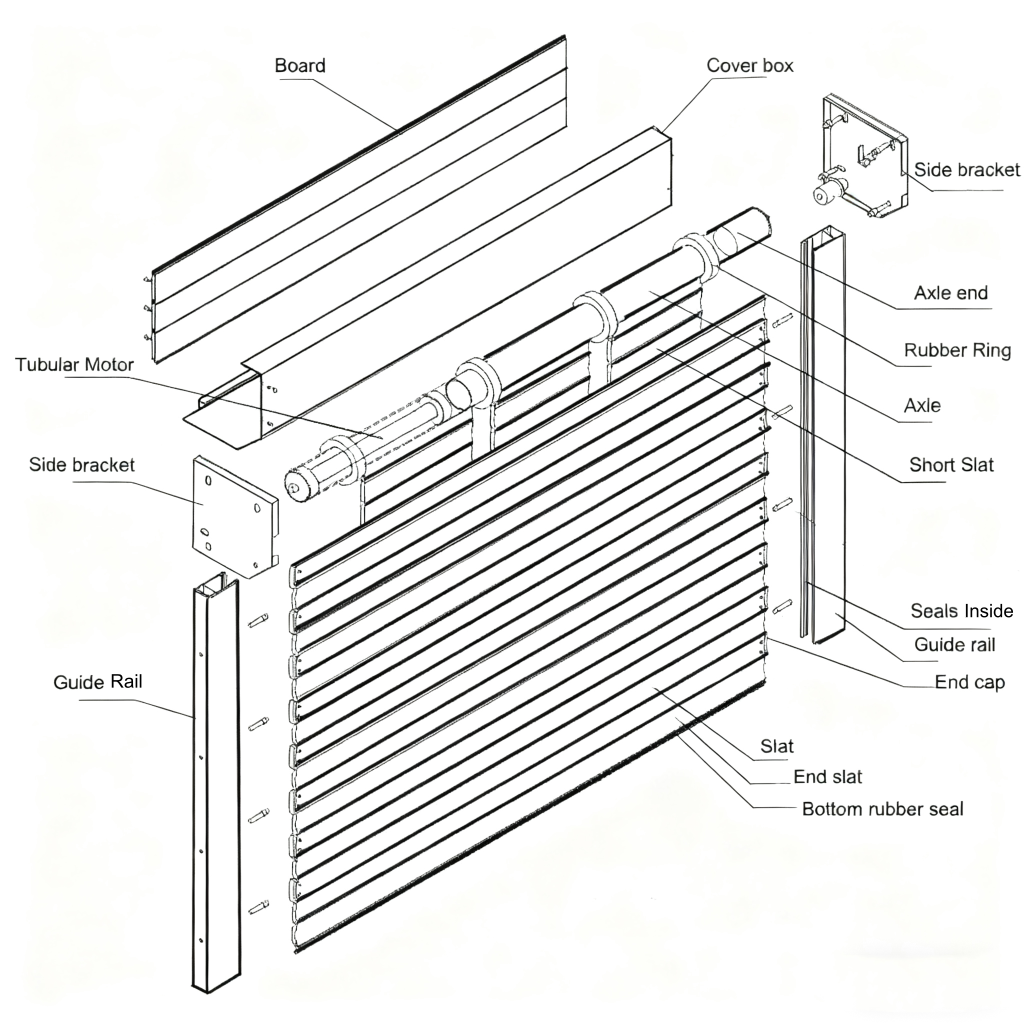 Roller Shutter Color Option 2