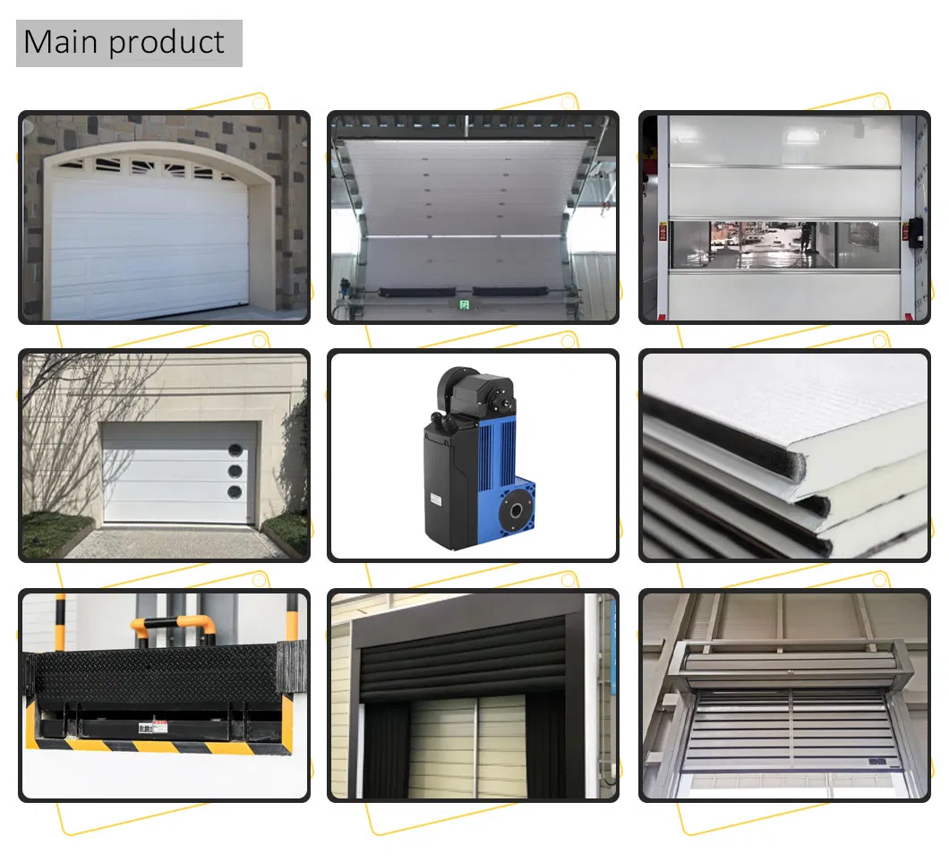 Roller Garage Door Systems with Modern Design and Customizable Security Features Low Price Garage Doors Factory Wholesale Garage Gate