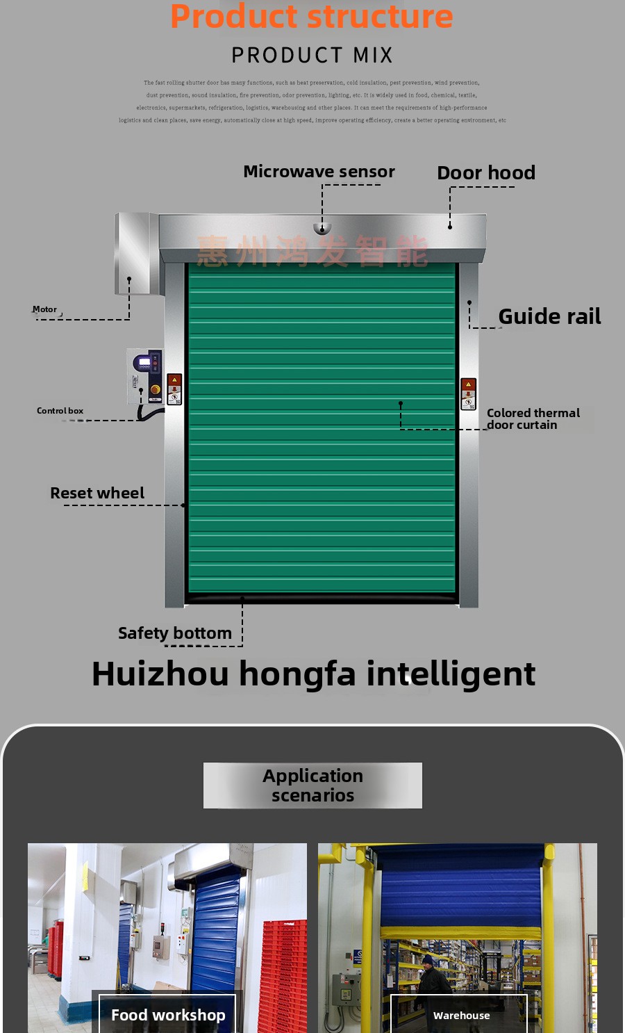 Industrial Cold Storage Door