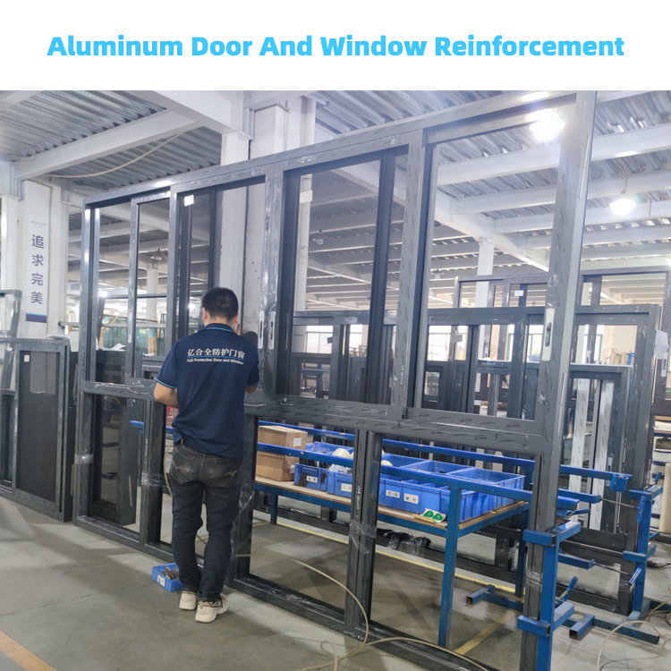 EOKO Heavy Duty Electric System Tempered Glass Automatic Aluminum Sliding Doors