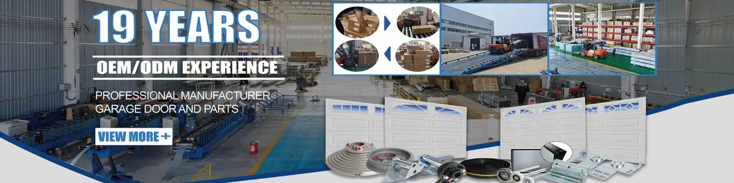 High Quality Modern Automatic Residential Sectional Garage Door
